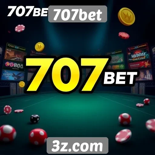 Variedade de jogos disponíveis no 707bet